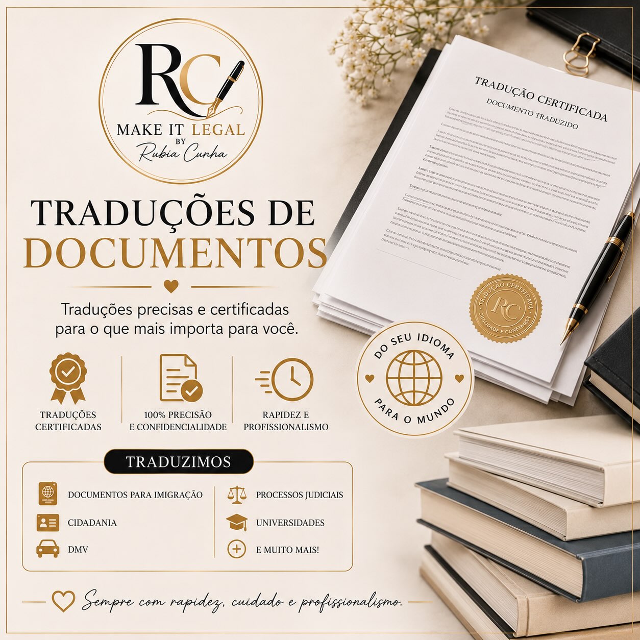Tradução certificada de documentos